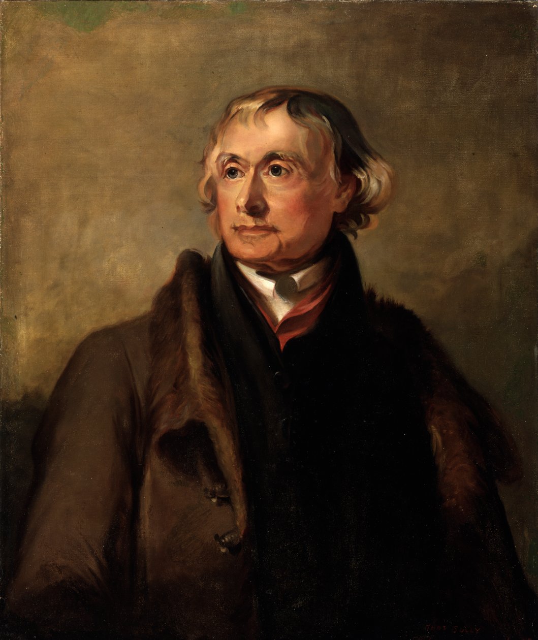 Thomas Jefferson portréja, 1860 körül alkotó: Thomas Sully