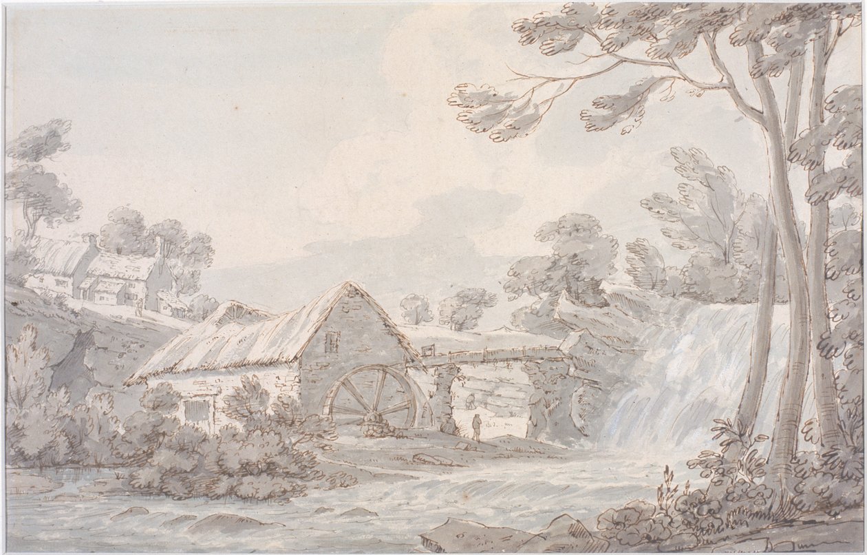 Beatham Mill (testszín) alkotó: Thomas Sunderland