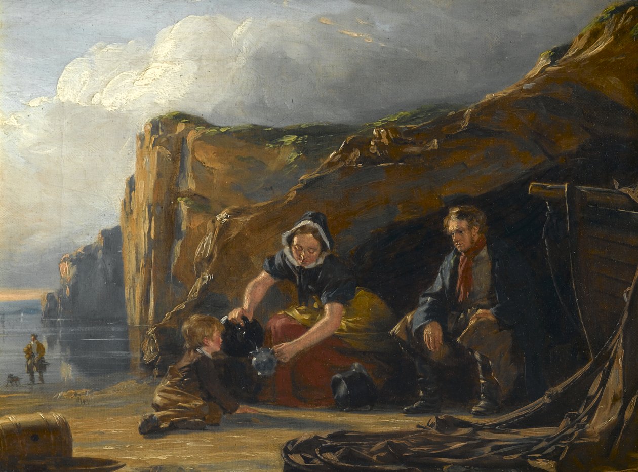 Part jelenet figurákkal alkotó: Thomas Sword Good