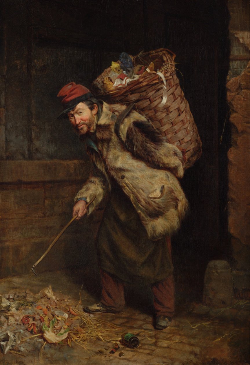 Rongyszedő, 1859-72 alkotó: Thomas Waterman Wood