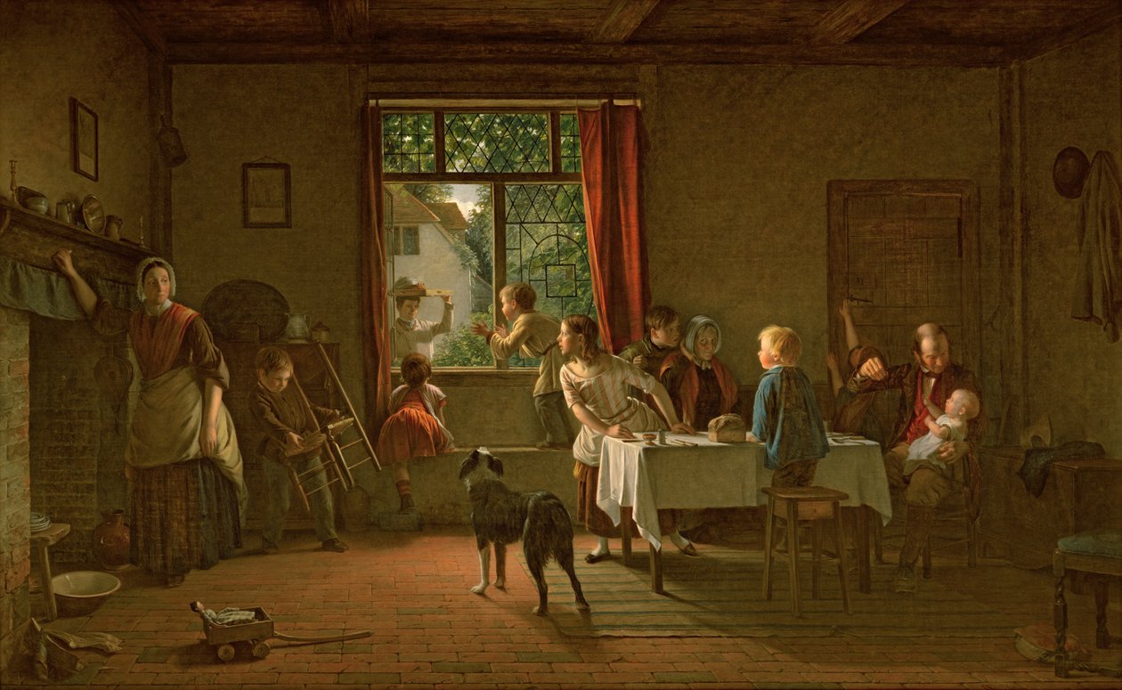 Malacsült, 1862 alkotó: Thomas Webster