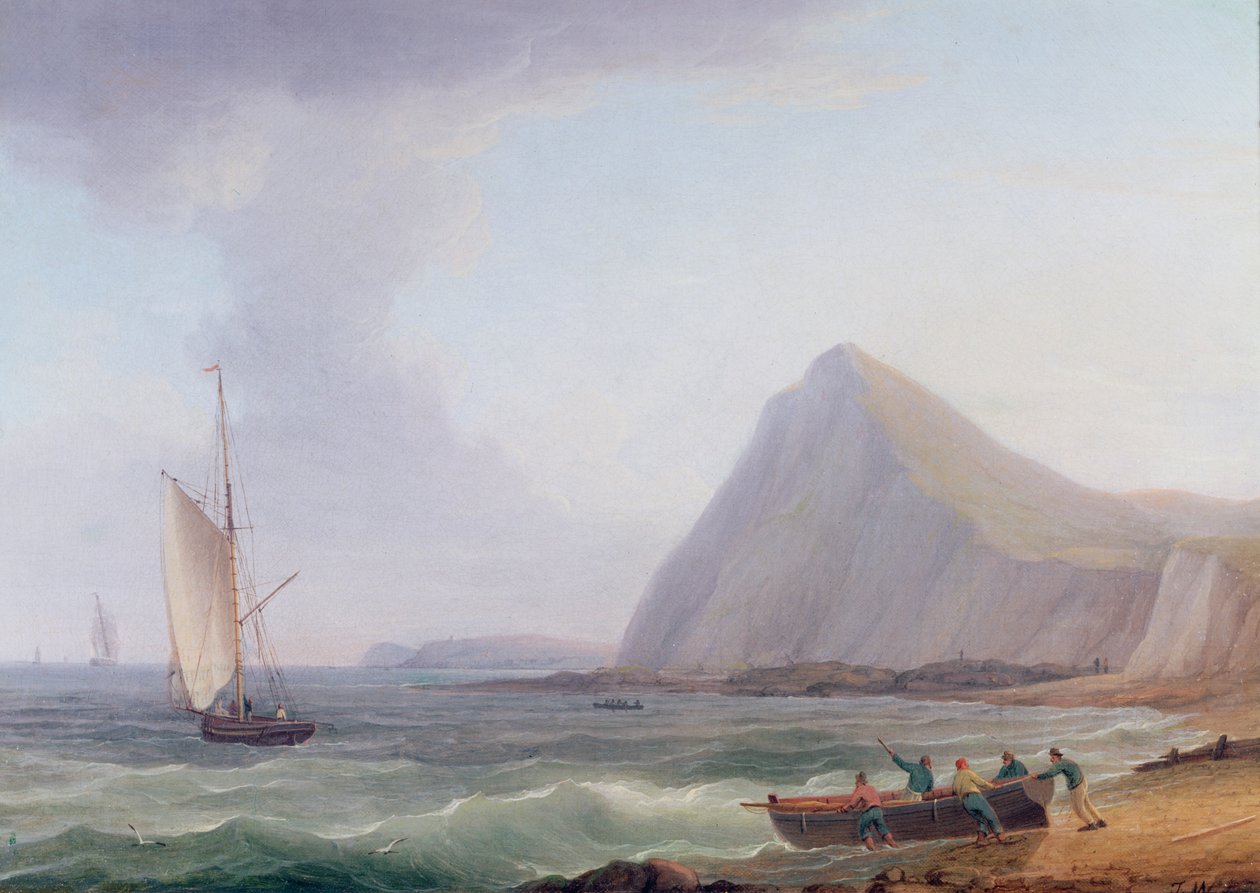 Dover Cliffs alkotó: Thomas Whitcombe