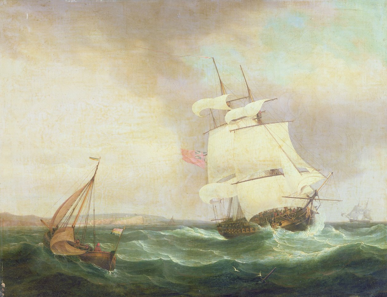 Viharos idő alkotó: Thomas Whitcombe