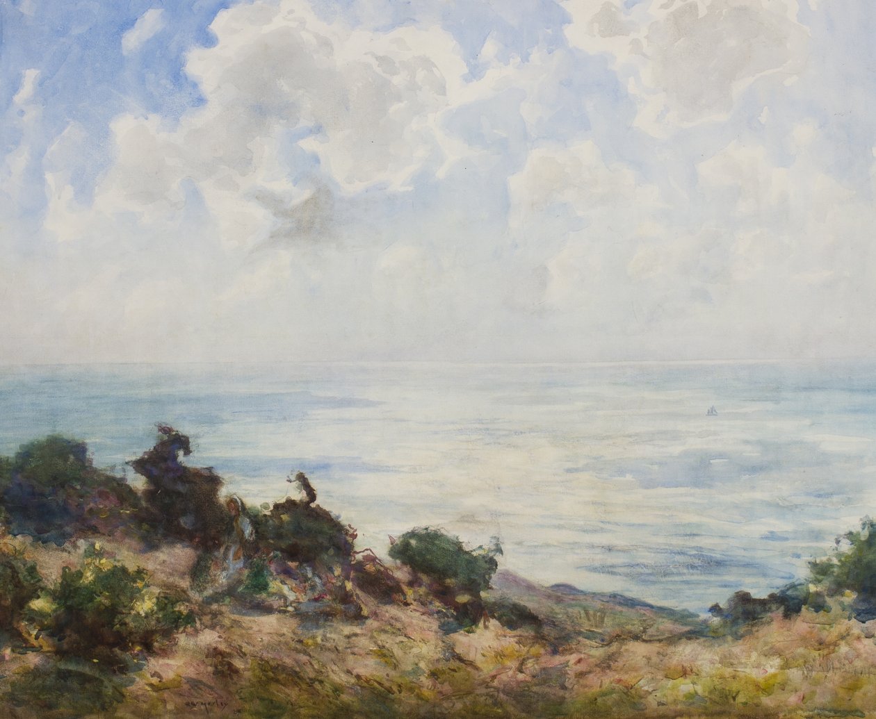 East Hill, Hastings – kora reggel alkotó: Thomas William Morley