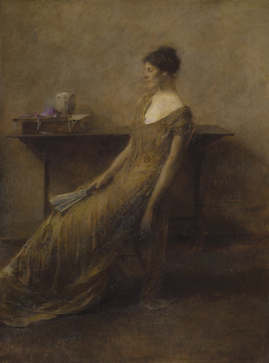 Lady in Gold alkotó: Thomas Wilmer Dewing