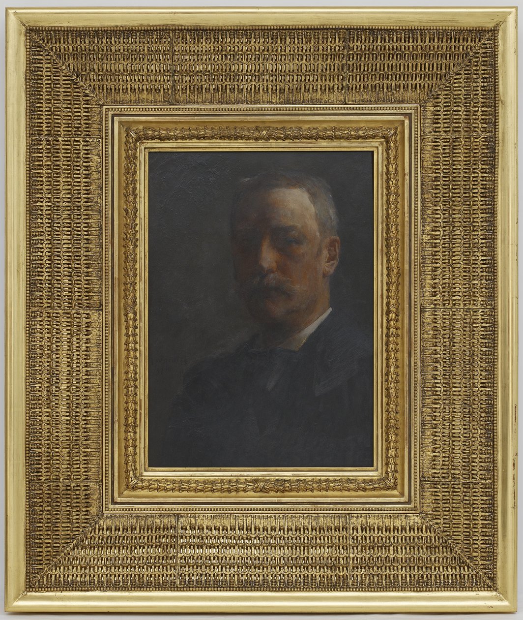 Önarckép, 1906 (olaj, fatábla) alkotó: Thomas Wilmer Dewing