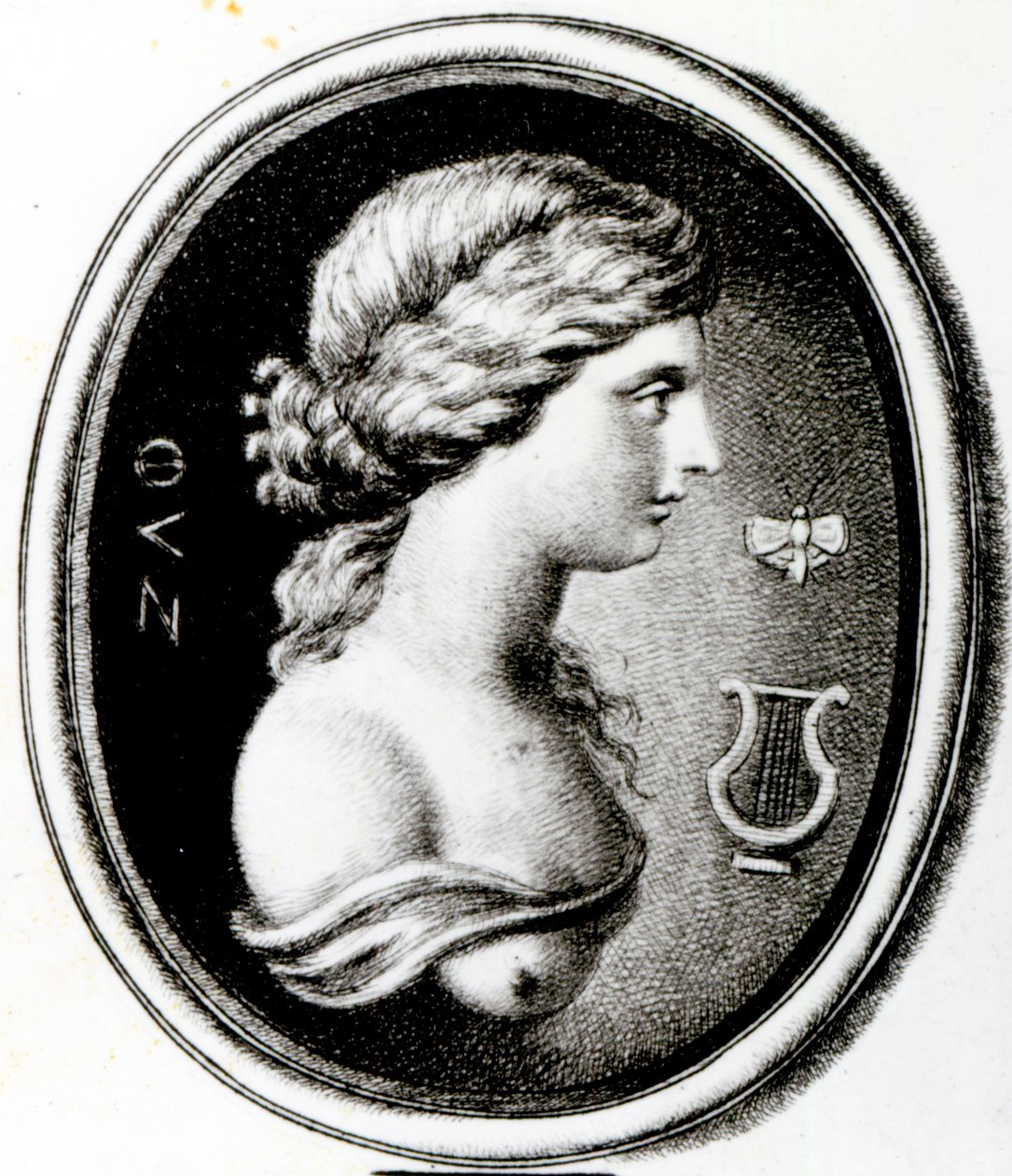 Sappho portréja alkotó: Thomas Worlidge