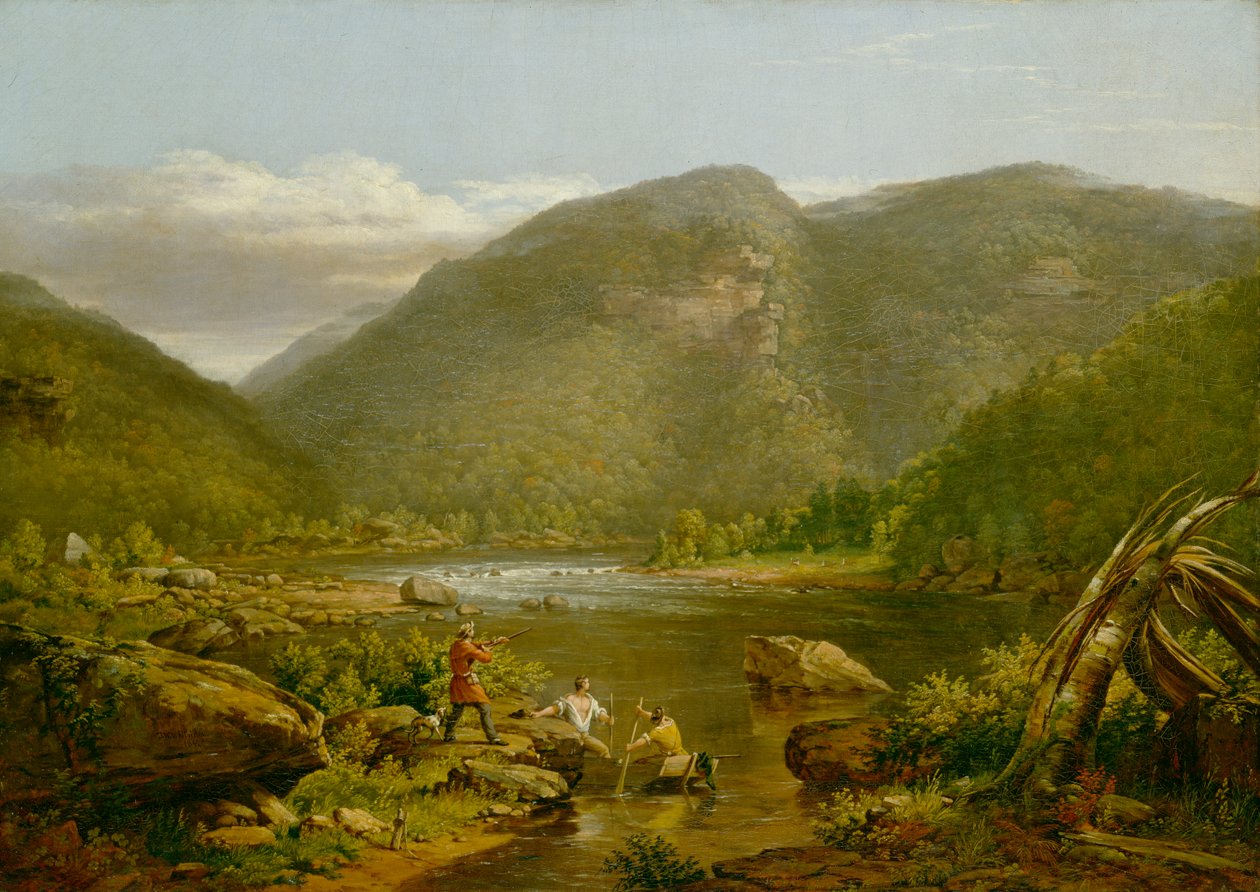 Varjúfészek, 1848 alkotó: Thomas Worthington Whittredge