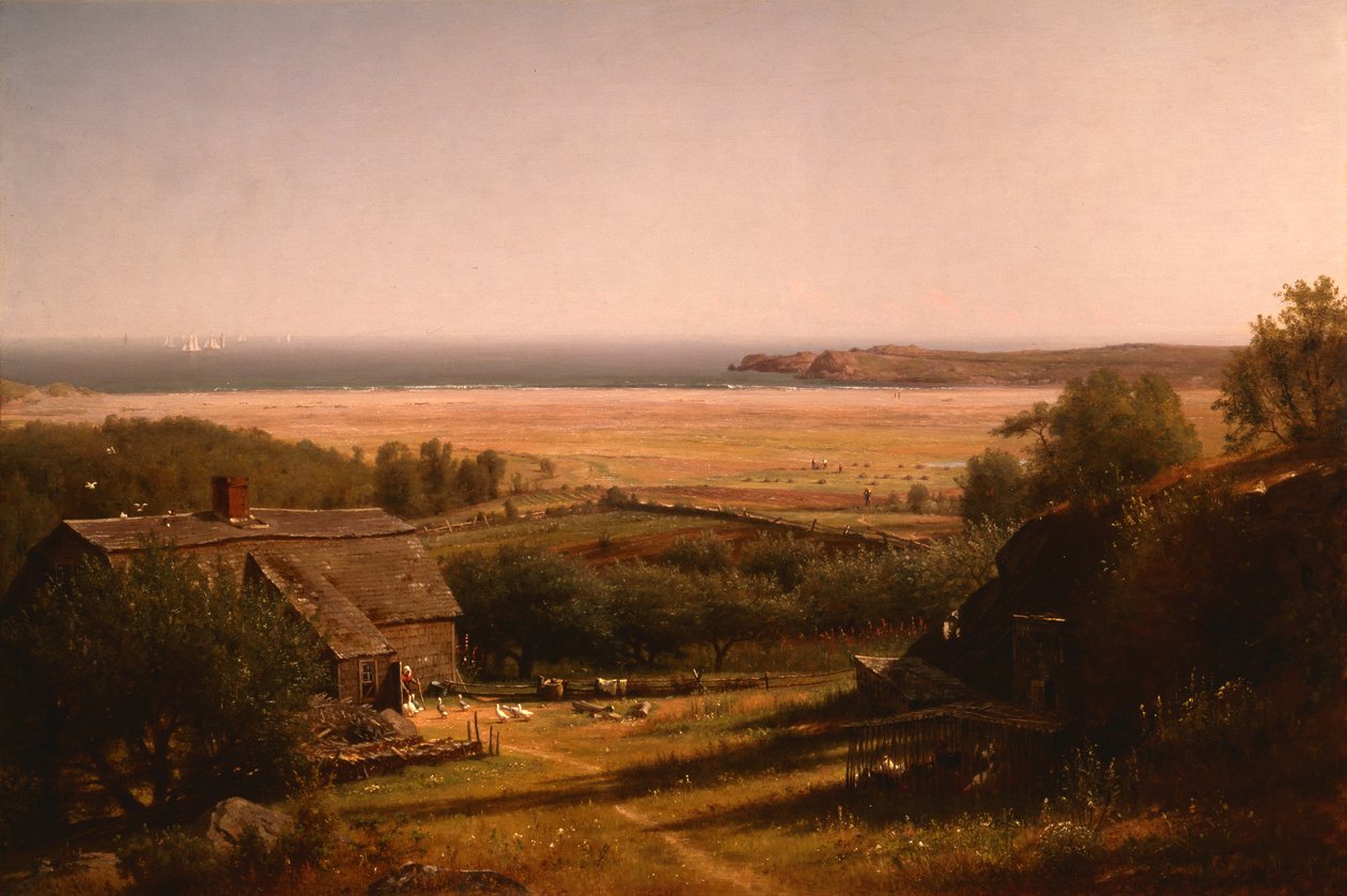 Otthon a tenger mellett, 1872 alkotó: Thomas Worthington Whittredge