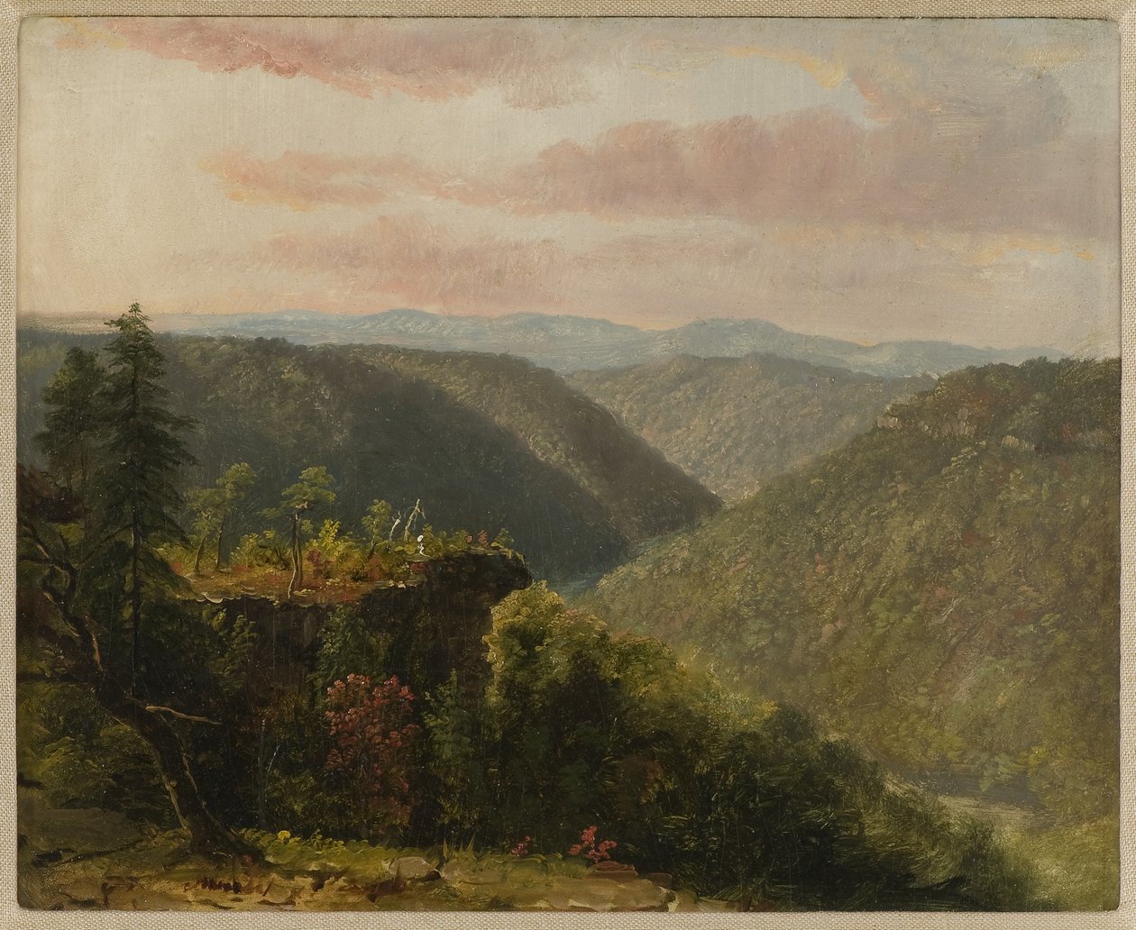 Rolling Hills, 1846 alkotó: Thomas Worthington Whittredge