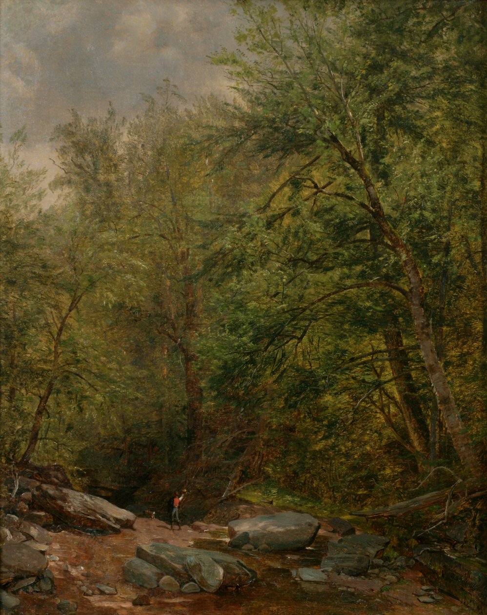 Tanulmány a természetből, 1863 alkotó: Thomas Worthington Whittredge