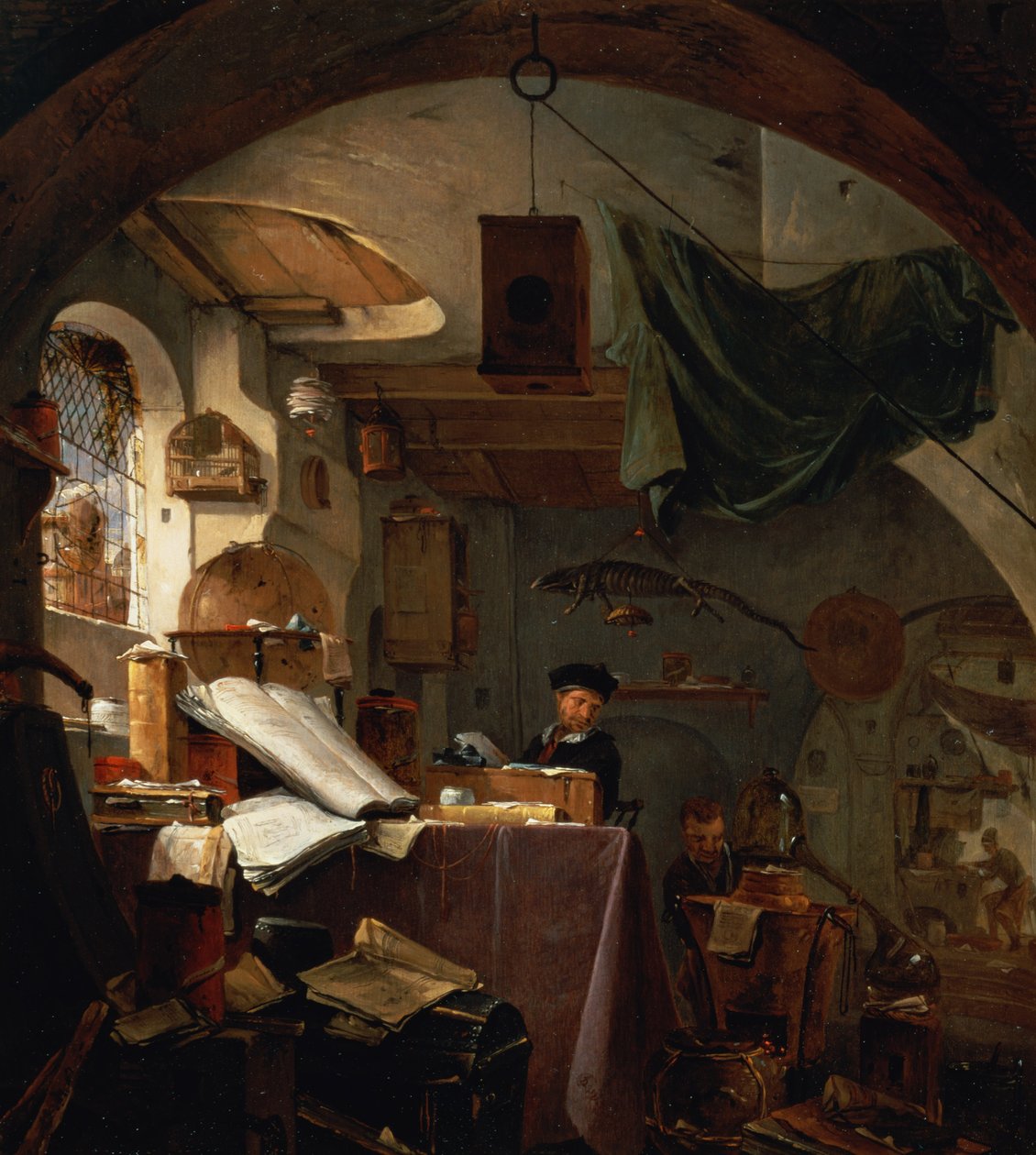 Az alkimista (olaj) alkotó: Thomas Wyck