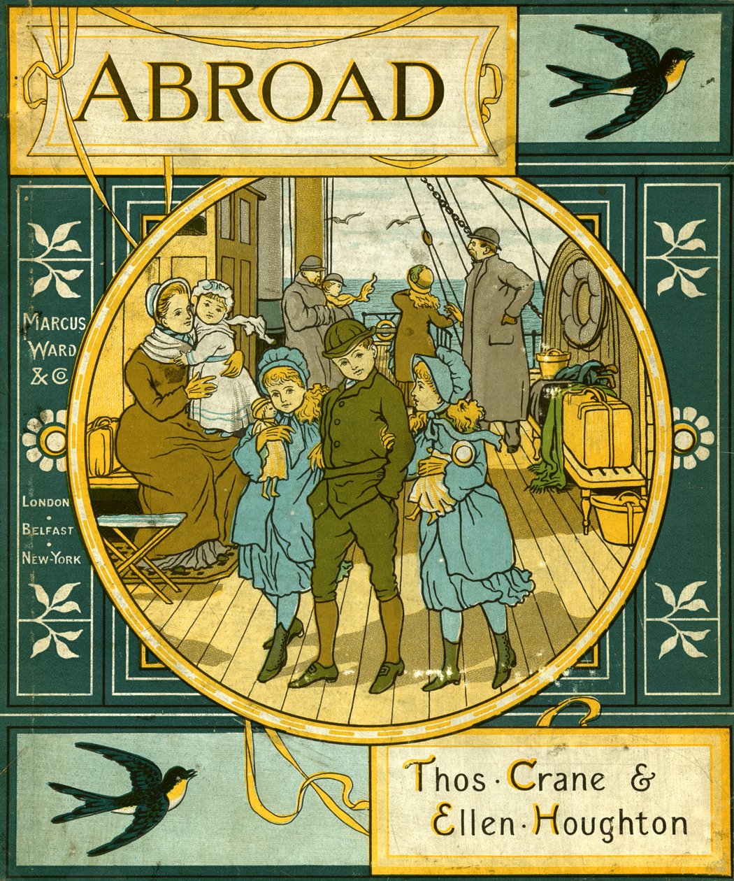 Külföldön - könyvborító alkotó: Thomas Crane