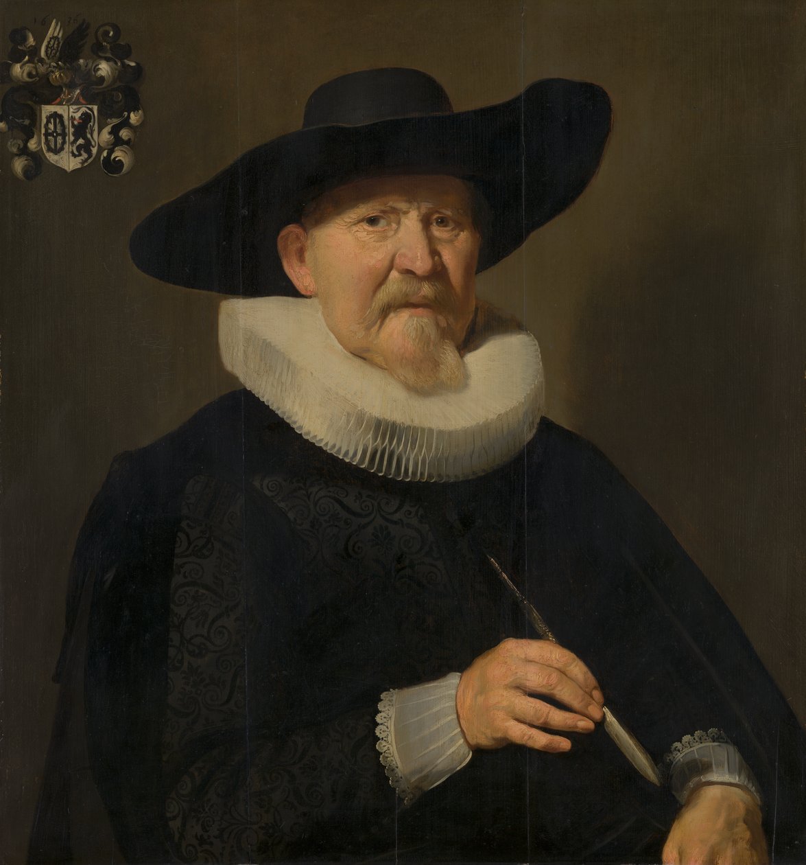 Egy férfi portréja, valószínűleg Hans van Hogendorp alkotó: Thomas de Keyser