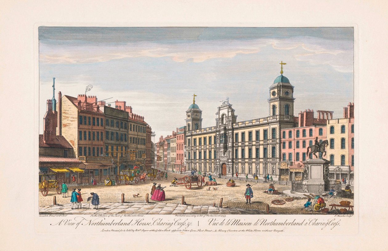 Northumberland House, Charing Cross alkotó: Thomas (after) Bowles