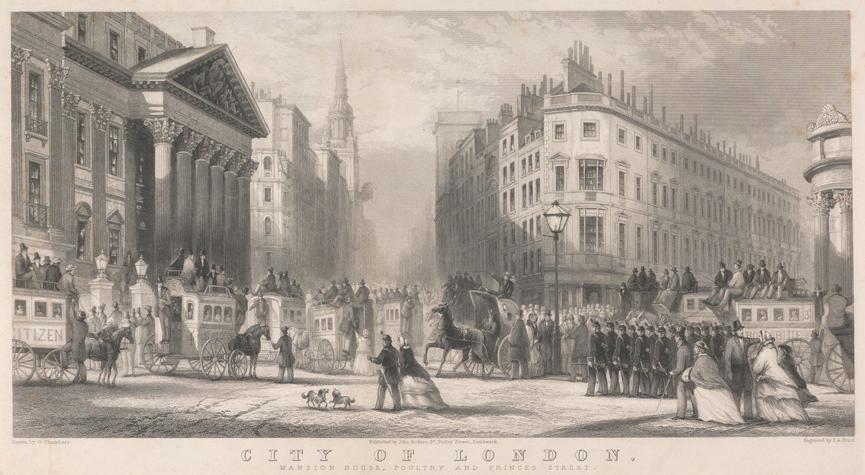 London városa, Mansion House, Poultry és Prince