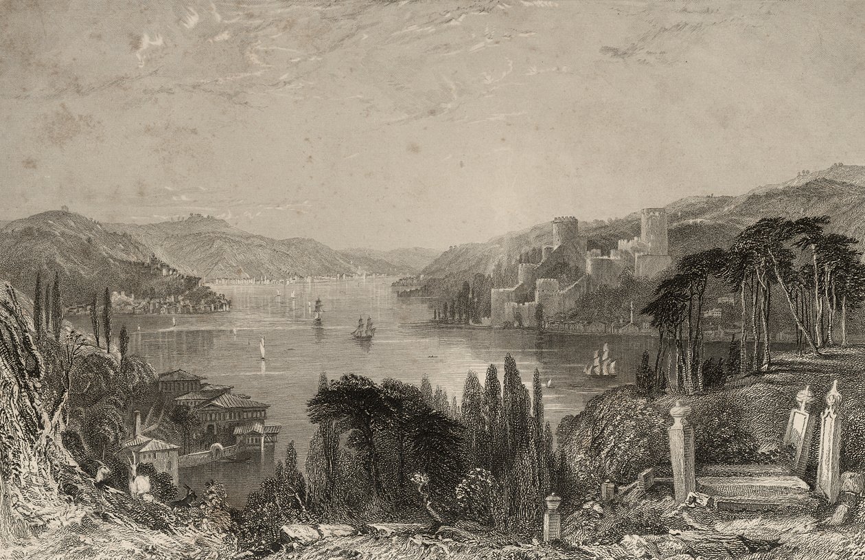 Boumeli Hissar, avagy Európa vára alkotó: Thomas Allom