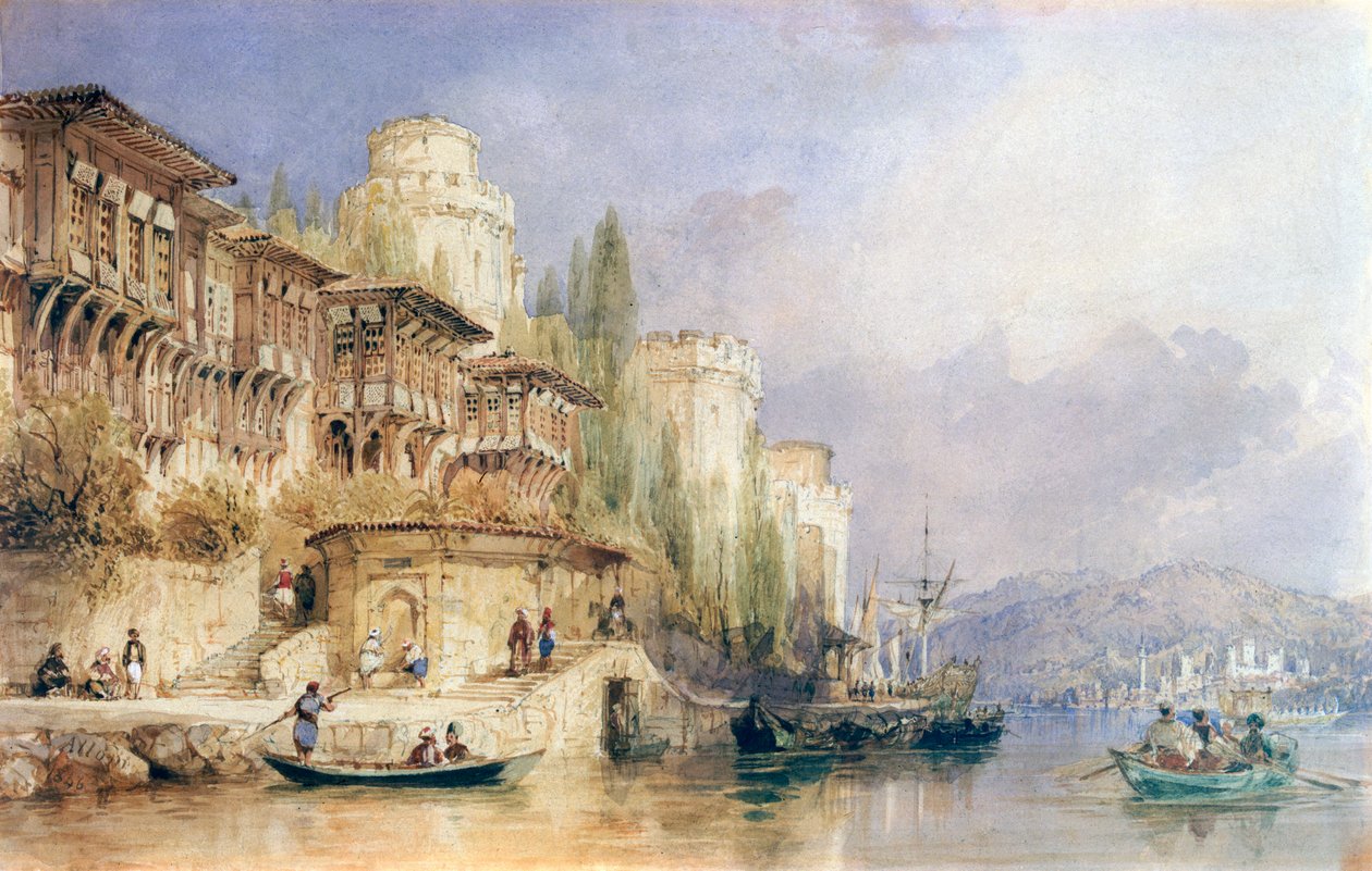 A ház a Boszporuszon alkotó: Thomas Allom