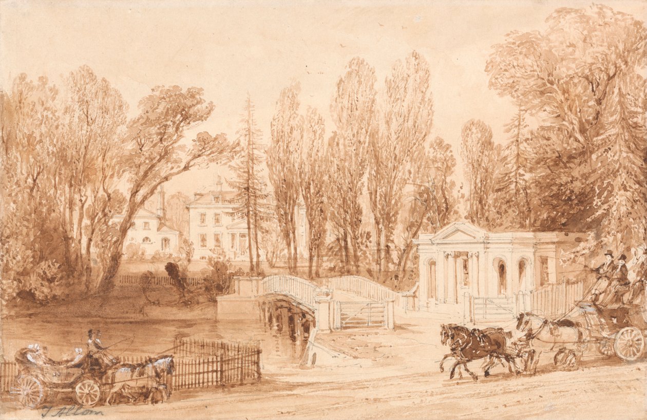 Thorncroft, Leatherhead közelében alkotó: Thomas Allom