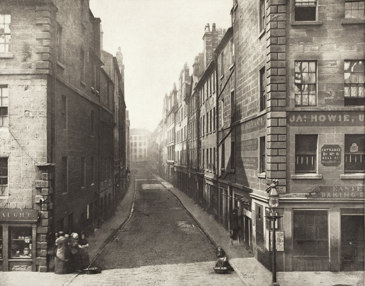 Bell Street a High Street felől, 14. szám alkotó: Thomas Annan