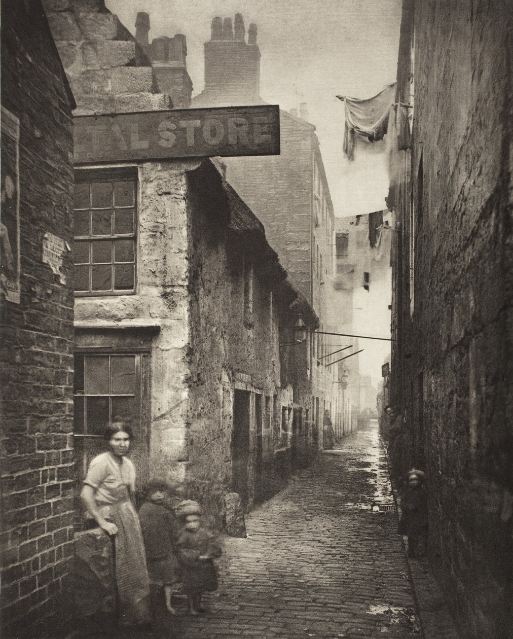 Régi Vennel a High Street mellett (2. sz.) alkotó: Thomas Annan