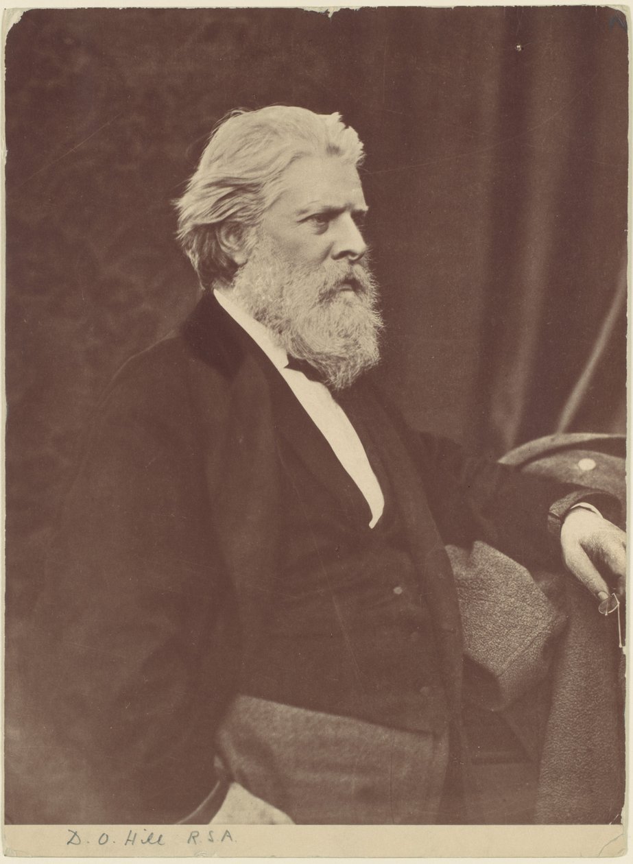 D.O. Hill portréja alkotó: Thomas Annan