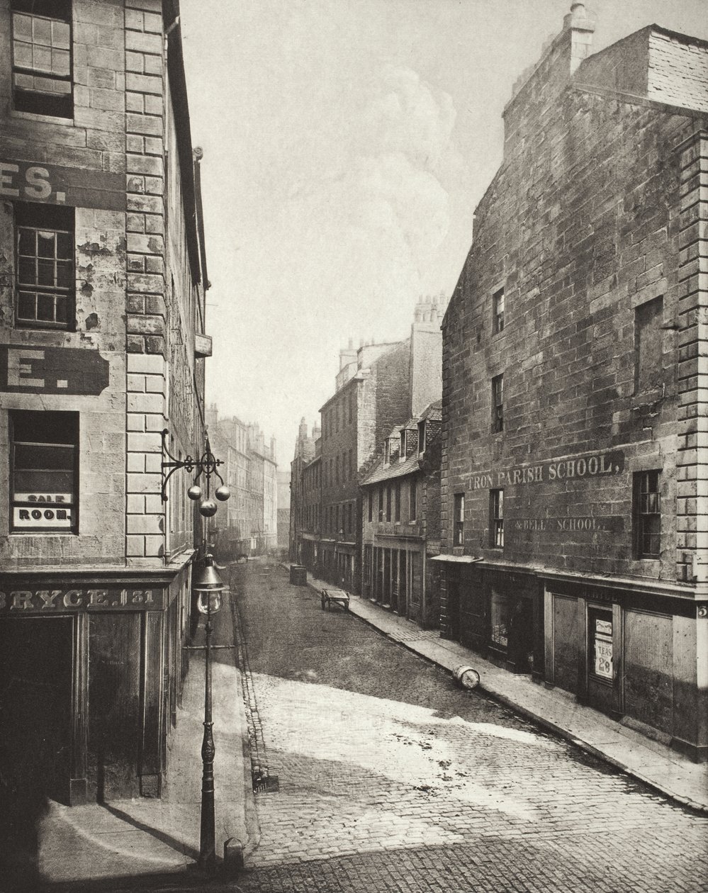 Princes Street a King Street felől (24. sz.) alkotó: Thomas Annan