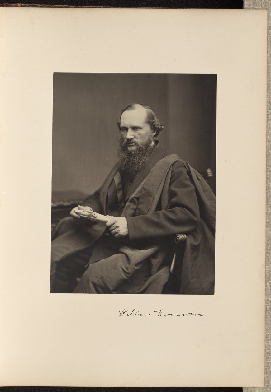 Sir William Thomson, LL.D., D.C.L., a természetfilozófia professzora alkotó: Thomas Annan