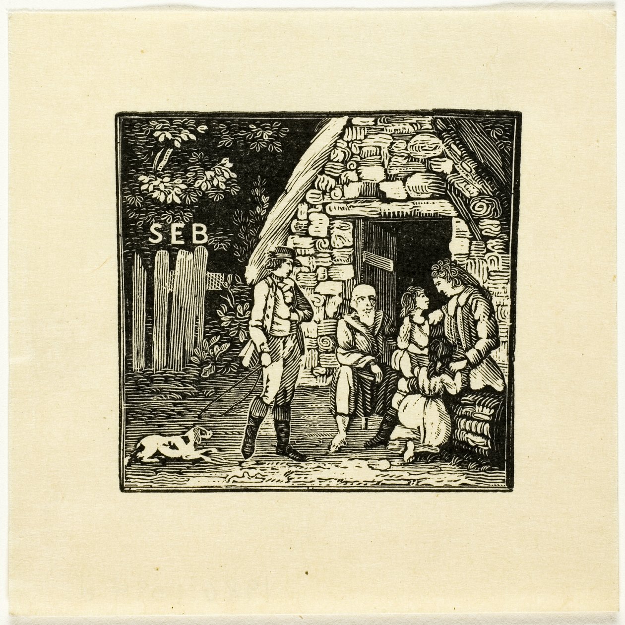 könyv illusztráció alkotó: Thomas Bewick