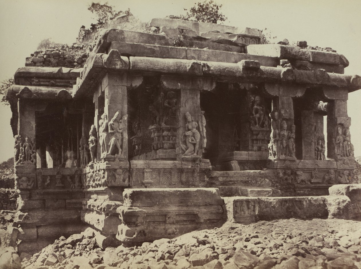 Építészet Dharwarban és Mysore-ban, 1860-as évek. alkotó: Thomas Biggs