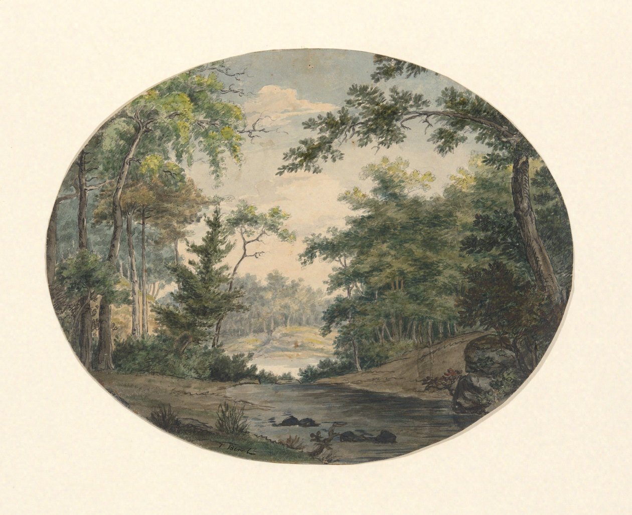 Erdős táj alkotó: Thomas Birch