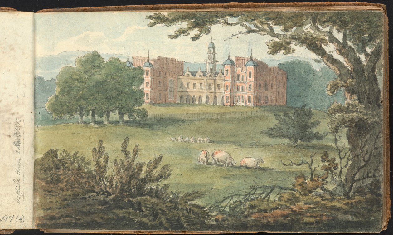 Táj- és alaktanulmányok albuma: Hatfield House alkotó: Thomas Bradshaw
