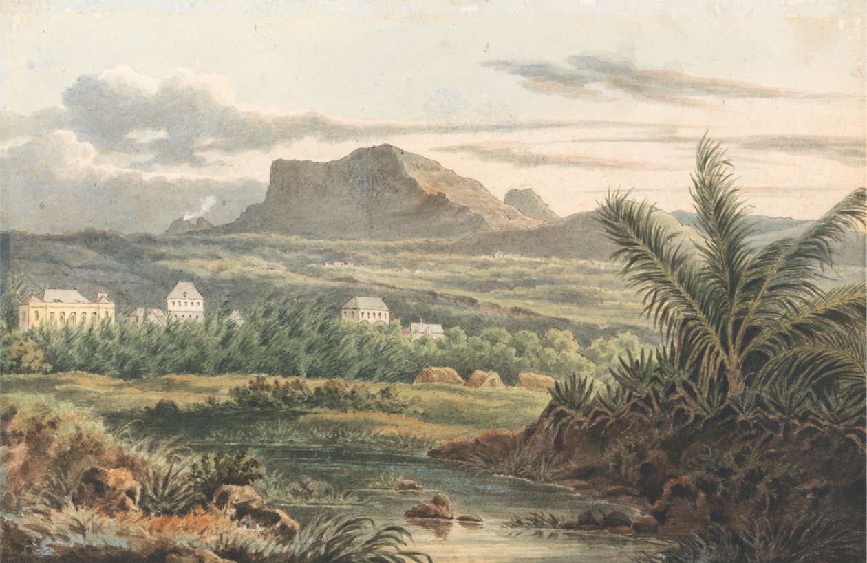 A Fort Blanc melletti tengerpartról, 1819. október 4 alkotó: Thomas Bradshaw