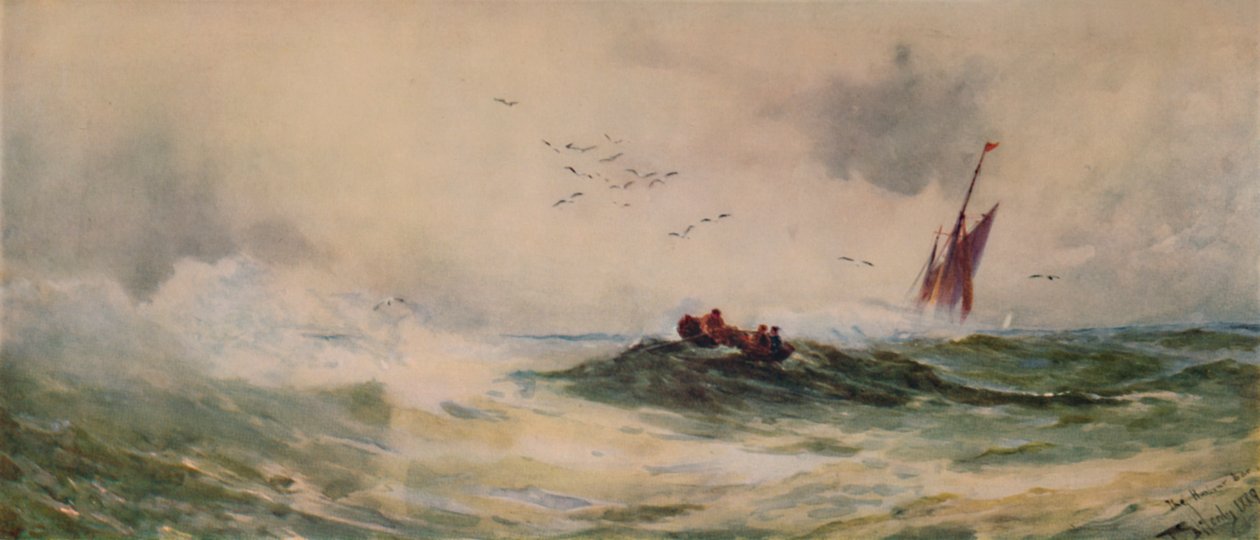 The Harbour Bar, 1889, 1935 alkotó: Thomas Bush Hardy