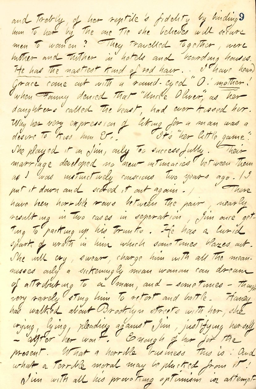 Thomas Butler Gunn naplói- 11. kötet, 14. oldal, 1859. június 5 alkotó: Thomas Butler Gunn