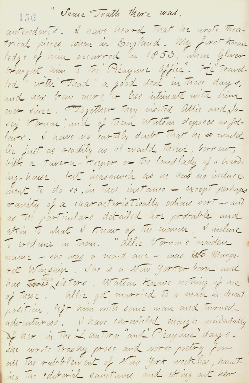 Thomas Butler Gunn naplói- 18. kötet, 172. oldal, 1862. január 16. alkotó: Thomas Butler Gunn