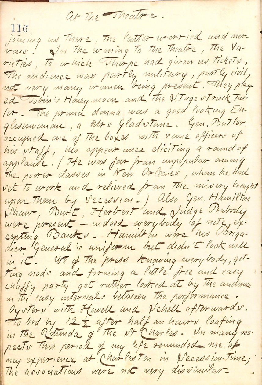Thomas Butler Gunn naplói- 21. kötet, 127. oldal, 1862. december 22 alkotó: Thomas Butler Gunn