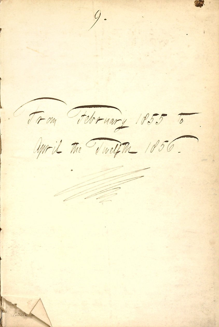 Thomas Butler Gunn Diaries- 7. kötet, 5. oldal, 1855-1856 alkotó: Thomas Butler Gunn