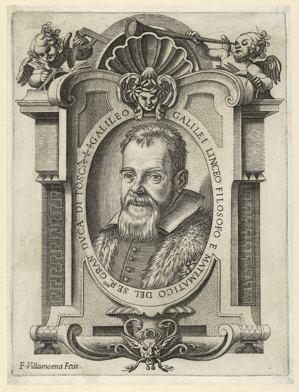 Galileo Galilei, pub.1613 alkotó: Thomas Buttersworth