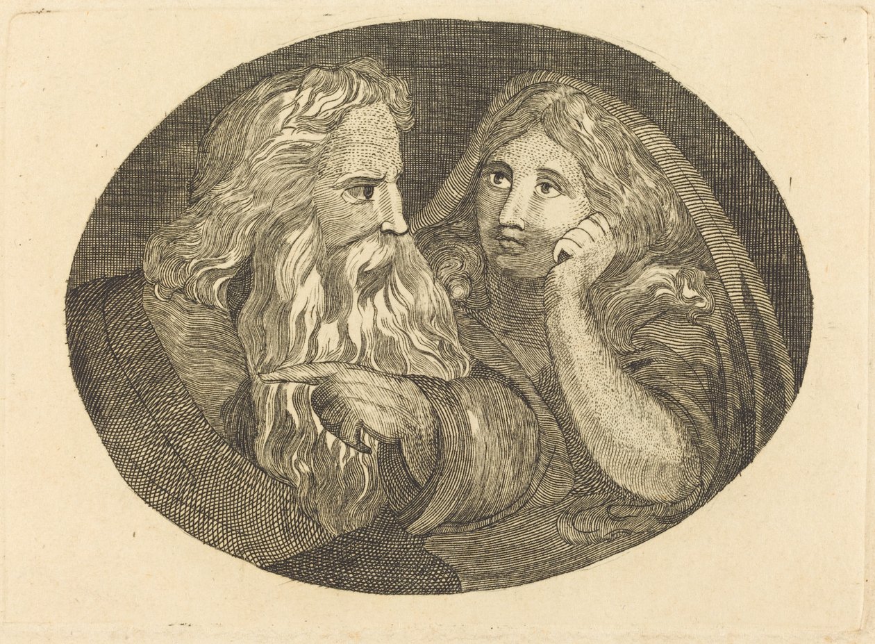 Lear és Cordelia alkotó: Thomas Butts, Jr. after William Blake