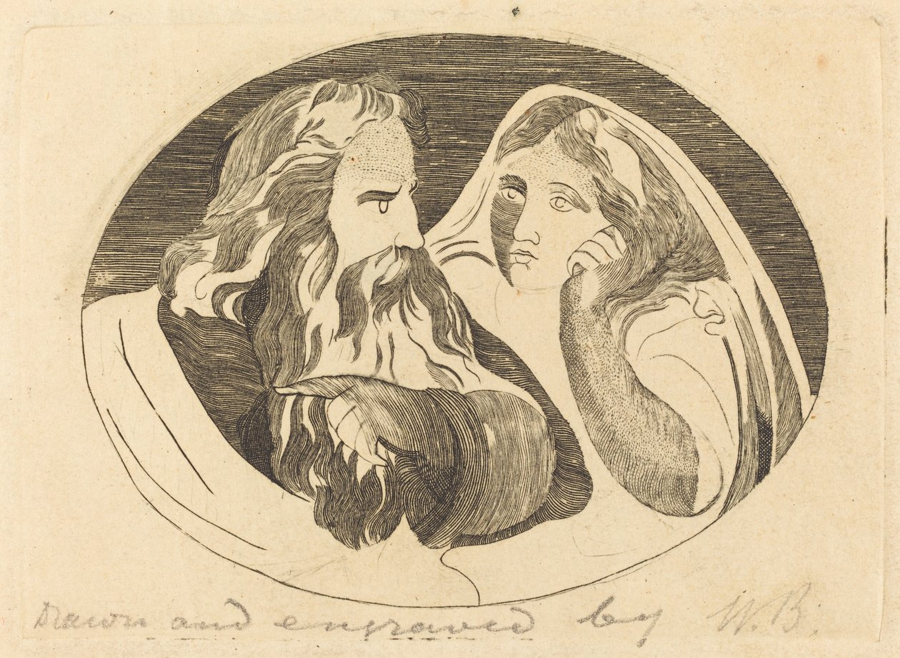 Lear és Cordelia alkotó: Thomas Butts, Jr. after William Blake