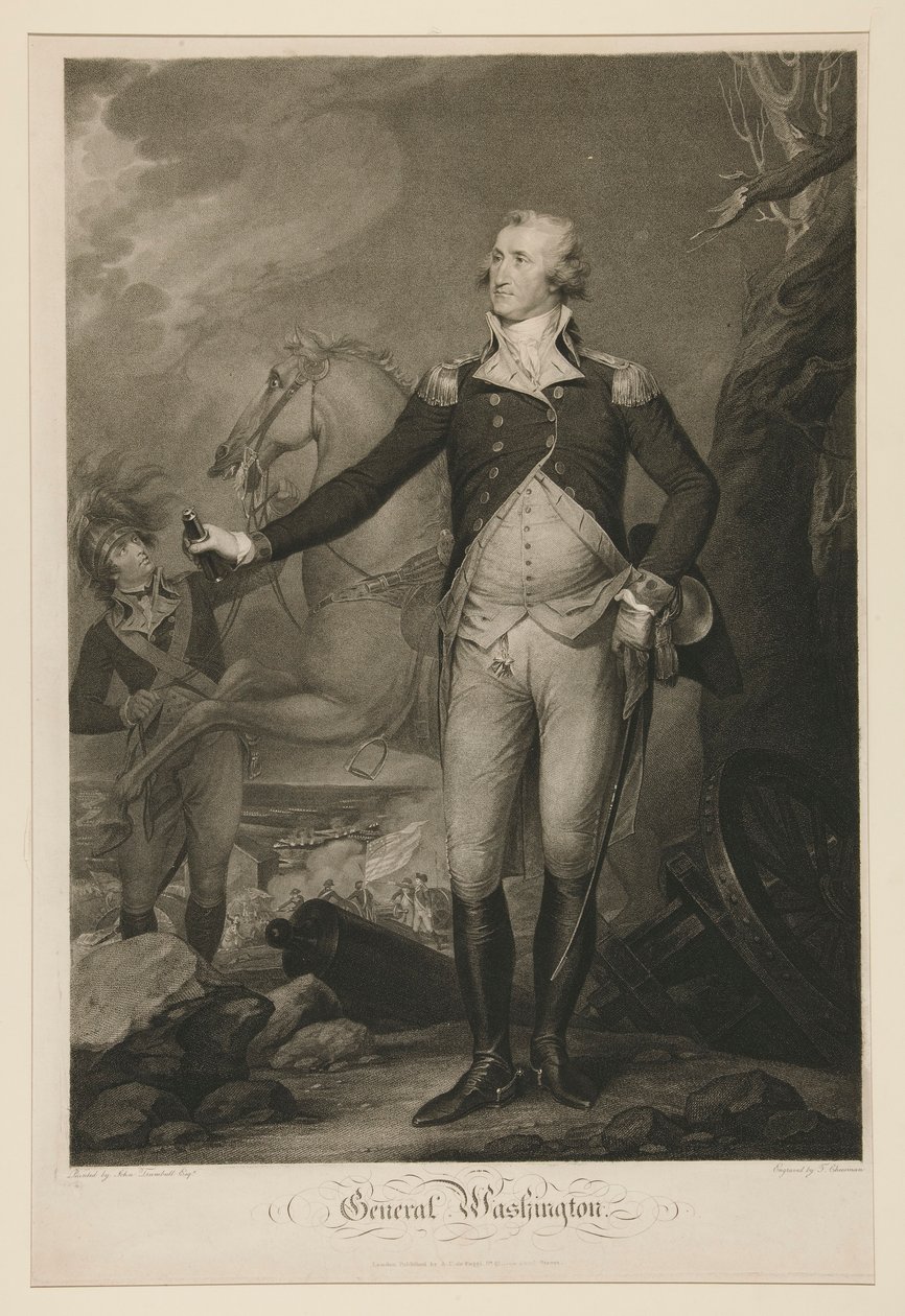 Washington tábornok alkotó: Thomas Cheesman