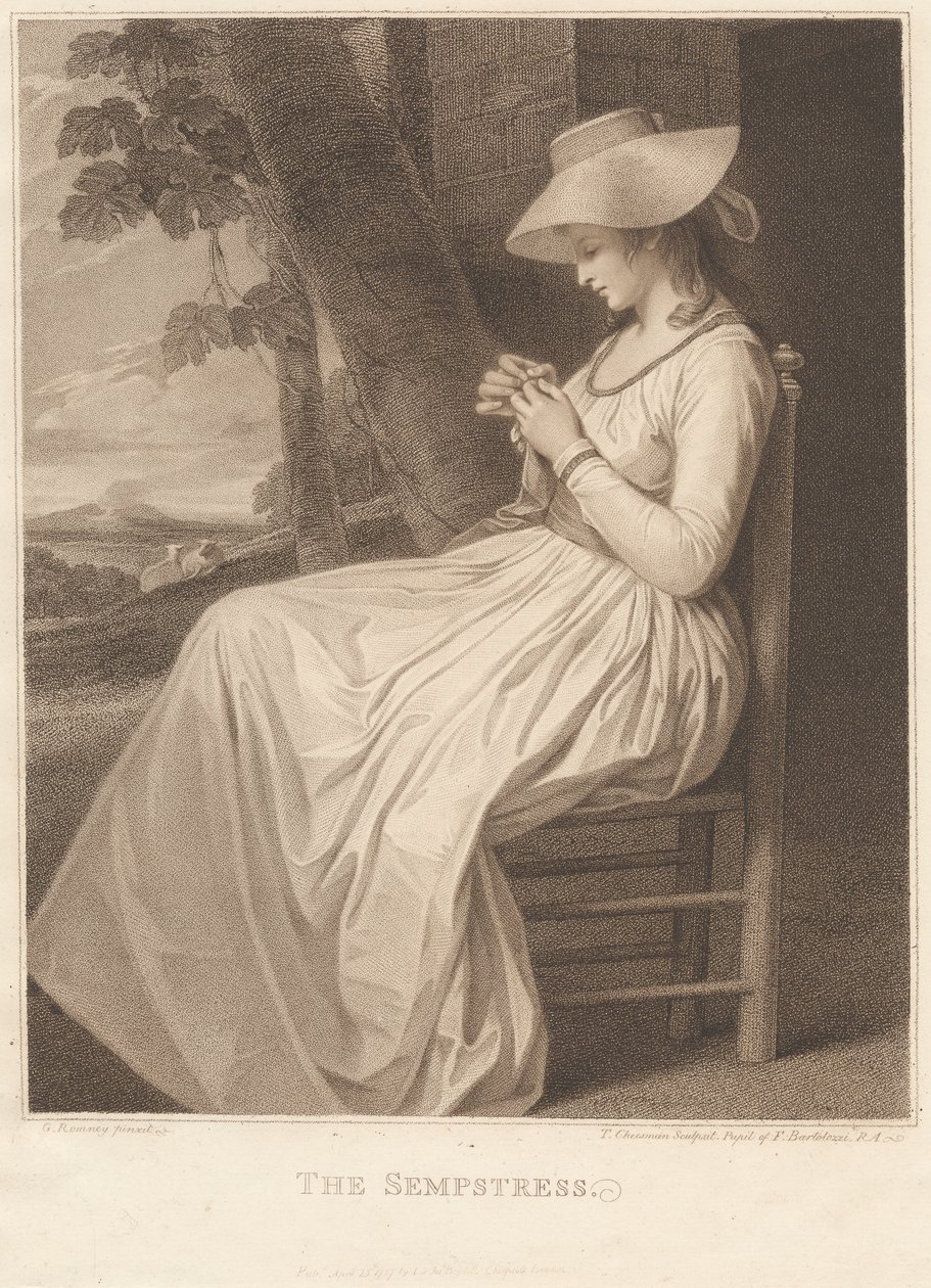 Lady Hamilton a Sempstress szerepében alkotó: Thomas Cheesman