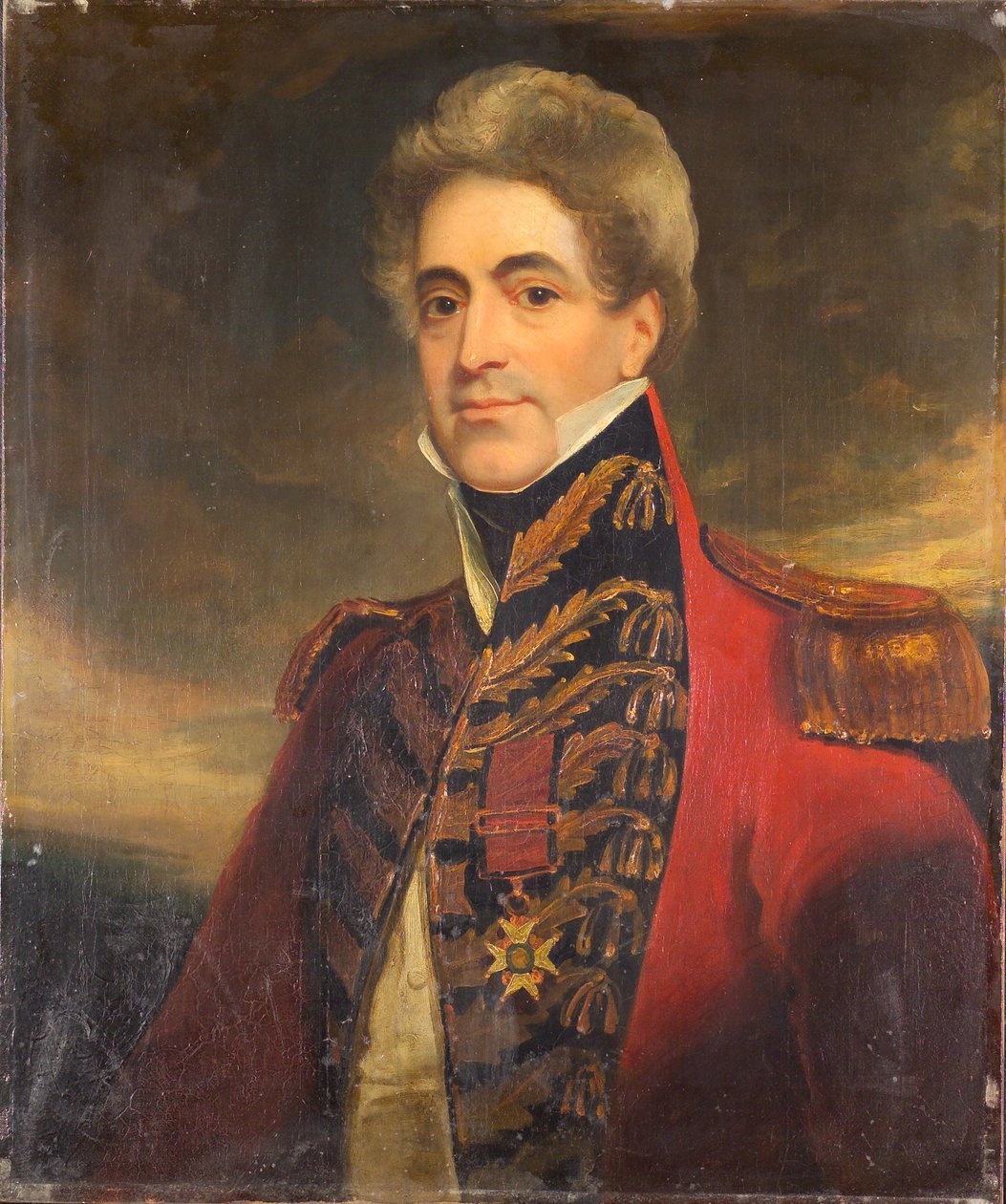 William Casement vezérőrnagy, India kormányának katonai titkára és a Legfelsőbb Tanács tagja, 1840 körül alkotó: Thomas Clement Thompson