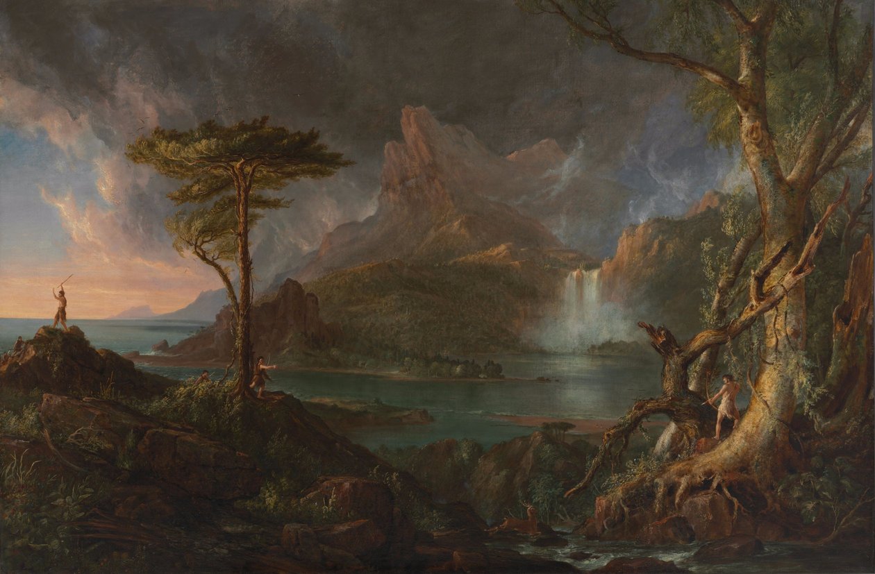 Egy vad jelenet alkotó: Thomas Cole