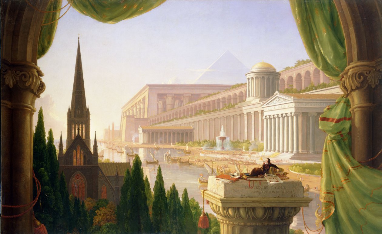 Építész álma alkotó: Thomas Cole