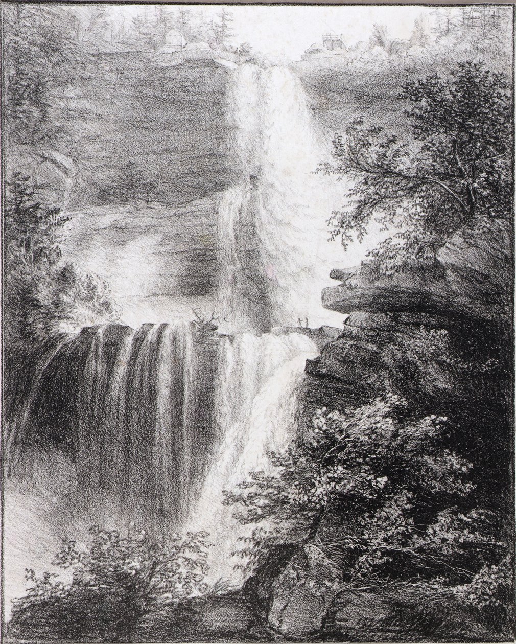 Falls at Catskill alkotó: Thomas Cole