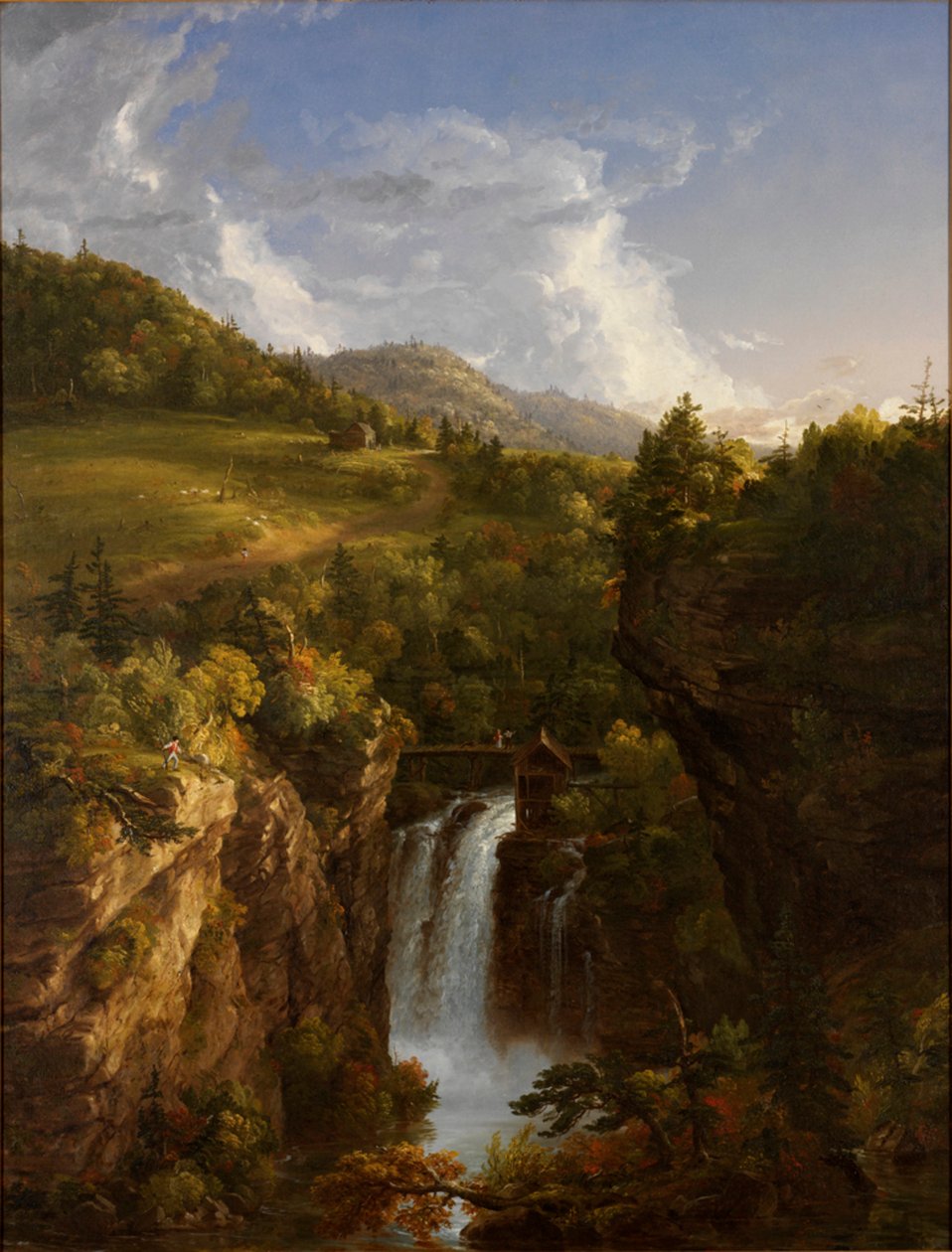 Genesee tájkép alkotó: Thomas Cole