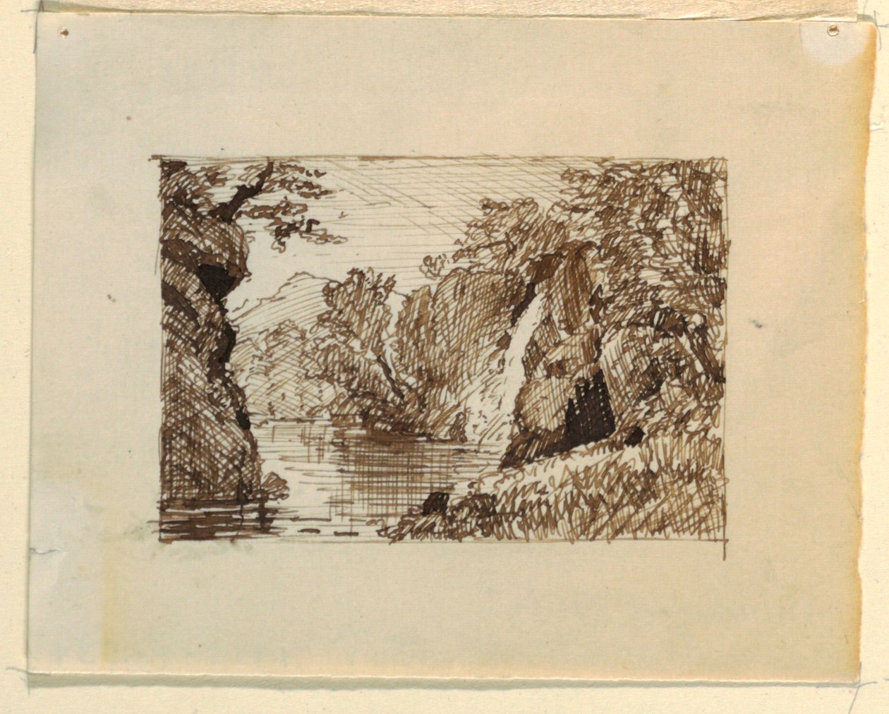 Képzeletbeli táj alkotó: Thomas Cole