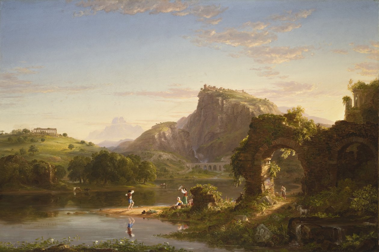 LAllegro, 1845 alkotó: Thomas Cole
